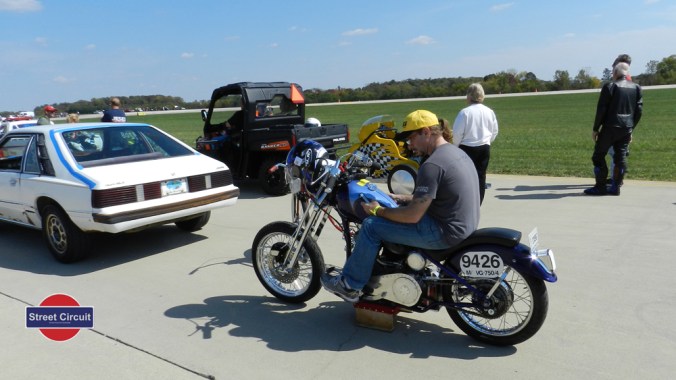 Ohio Mile 3 Harley Davidson Flat Head and Mustang land speed racing